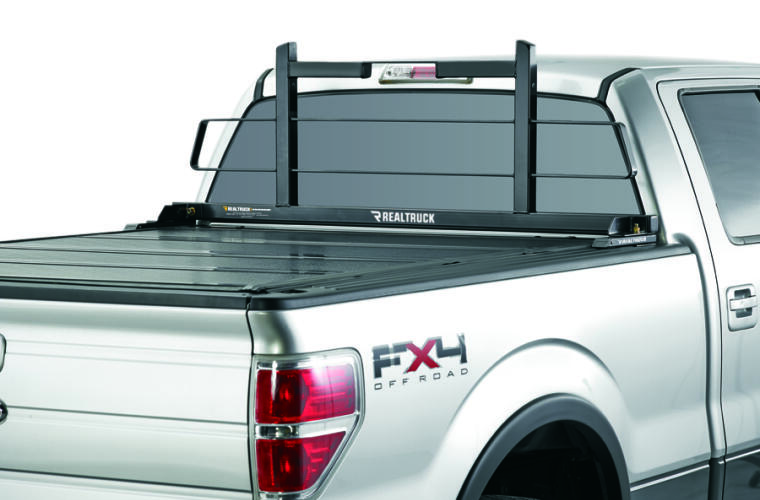 Short Headache Rack; 08-19 Silv/Sra, 04-14 F-150 Steel Bdy, 15-25 F-150 Almn Bdy