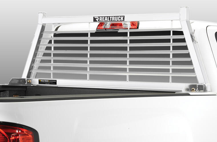 LOUVERED White Silverado/Sierra/F150/Ttn/Tdra/D/W Series/Ram w/o Rambox