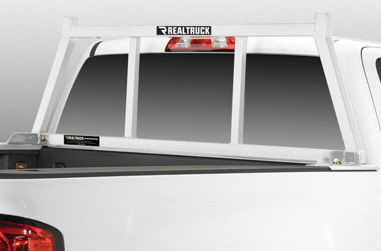 OPEN Rack; White; Silv/Sierra/GM Pickup/F150/Titan/Tundra/D/W Series/Ram w/o RB