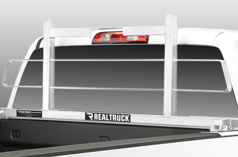 BACKRACK Original Rack; White; fits Chevy/GMC/Ford/Nissan/Ram/Toyota trucks