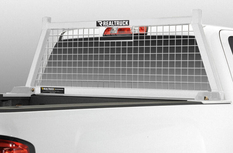 BACKRACK SAFETY; White; 17-24 F250/350/450 (Aluminum Body). 99-16 F250/350/450