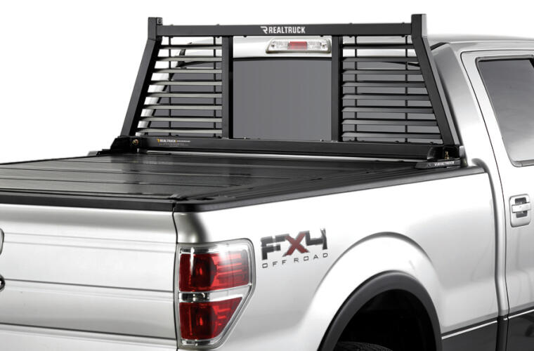 HALF LOUVERED RACK GM Pickup/Silverado/Sierra/F150/Titan/Tundra/Ram w/o RamBox